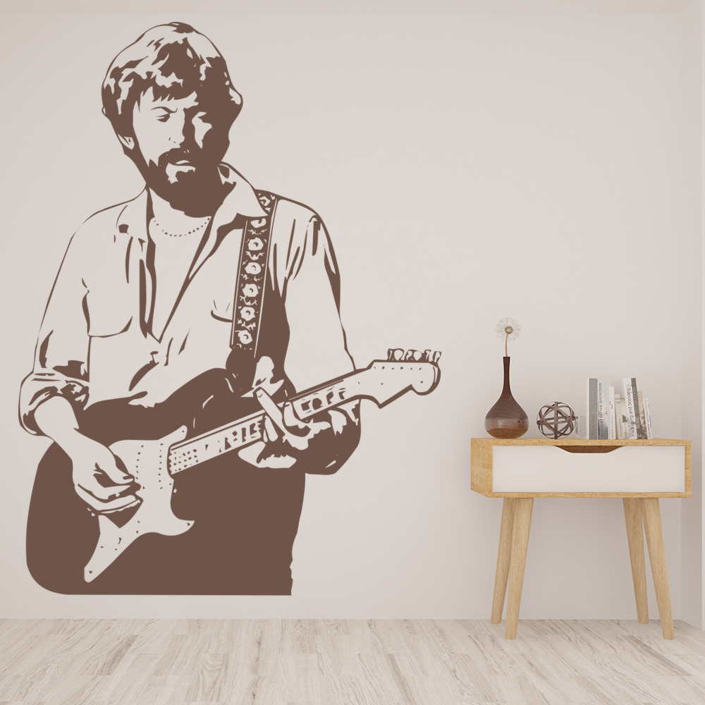 Eric Clapton Guitar Music Wall Sticker | Icon Wall Stickers